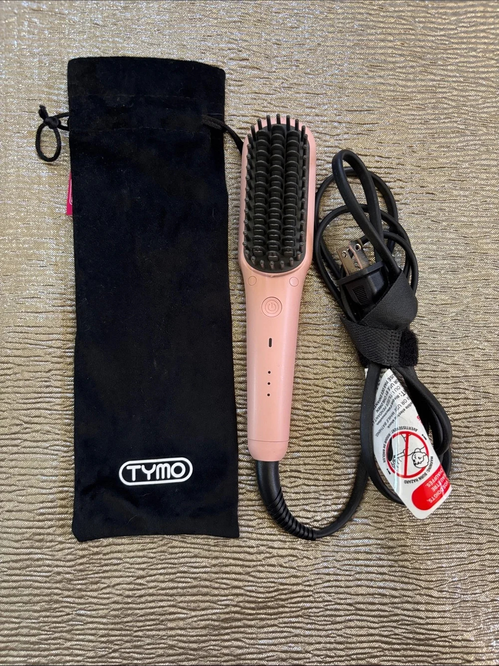TYMO iONIC MINI PINK - straightening brush